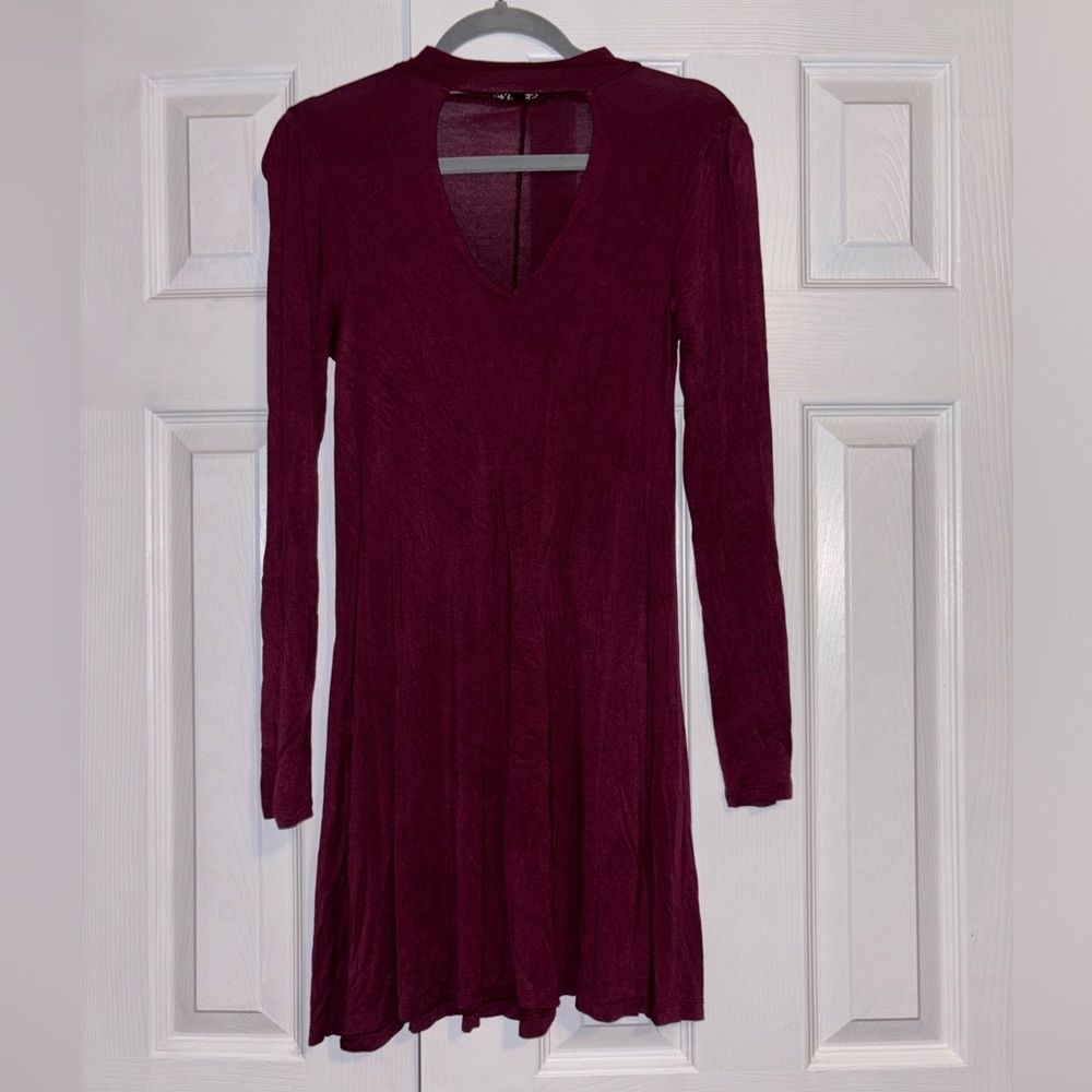 Maroon Dress